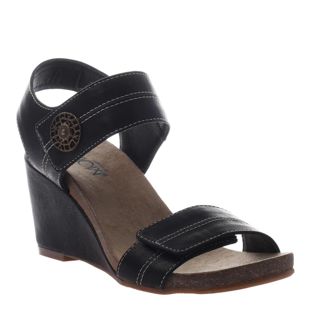 ❤️Sandbar Sandal in Black by Axxiom💋